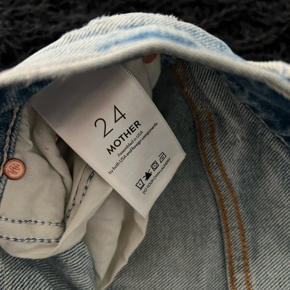 MOTHER SUPERIOR The Tomcat High Rise The Confession Jeans Size 24 - Picture 6 of 12